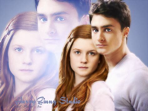 Hg Love Harry And Ginny Wallpaper 25843648 Fanpop