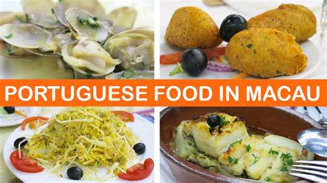 Portugese Food In Macau 澳門 Macau Vlog Youtube