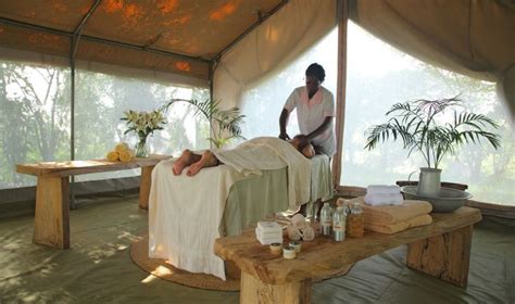 Stay In A Lavisih Tent At The Naibor Private Retreat In Kenya Massage Room Decor Spa Massage Room
