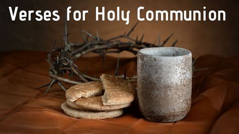 Bible Verses For Holy Communion Youtube