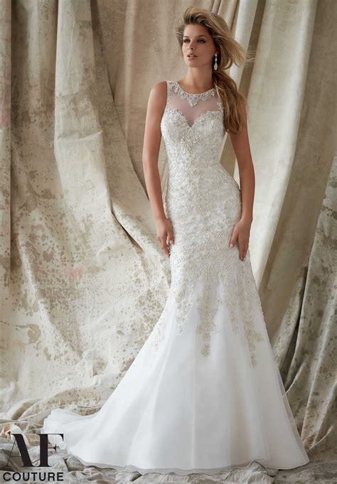 Wedding Dress Mori Lee Angelina Faccenda Couture Spring 2015