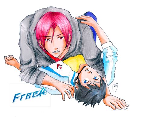 Rin X Haru Free By Miakart On Deviantart