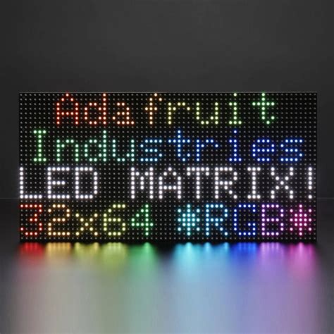 Led Rgb Matrix Panel 32x64 Lonely Binary