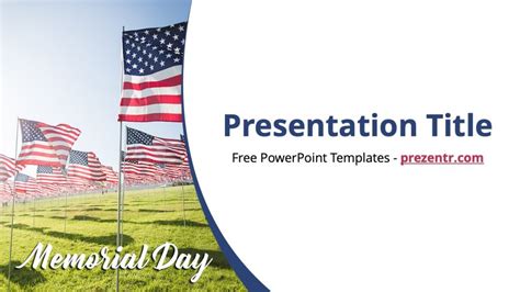 Memorial Day Powerpoint Template Prezentr Ppt Templates