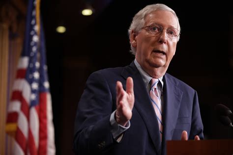 Mitch Mcconnell Hospitalized After Fall At Washington Hotel