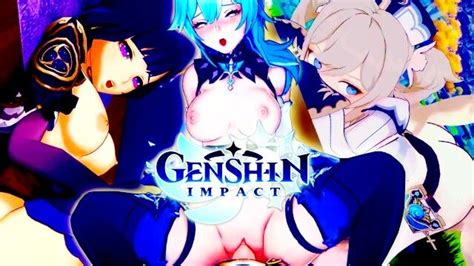 Genshin Impact Hentai Sfm Compilation Eula Ayaka Lisa Raiden Shogun Hu Tao Rosaria And