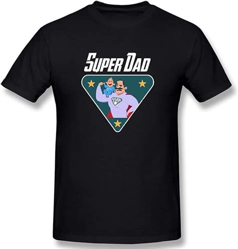 I Love My Daddy Camiseta Básica De Manga Corta Para Hombre Color Negro Negro X Large Amazon