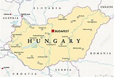 Budapest hungary map - Budapest location world map (Hungary)