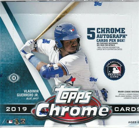 Check spelling or type a new query. 2019 Topps Chrome MLB Baseball Jumbo Hobby Box - Sports Cards & Trading Cards » Baseball Cards ...