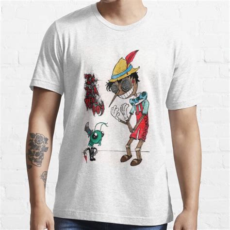Pinocchio And Jiminy Cricket T Shirt For Sale By Douglasab