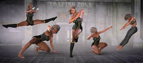 Z Real Action Poses And Expressions For Genesis 8 Female Daz 3d