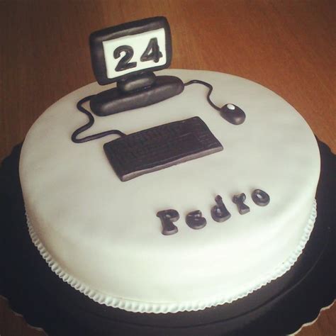 Portable, all the birthday cake design for men:husband cake:cake decorating ideas by rasna @ rasnabakes key. Computer themed cake by Not So Fast Moments (With images) | Computer cake, Cake designs birthday ...
