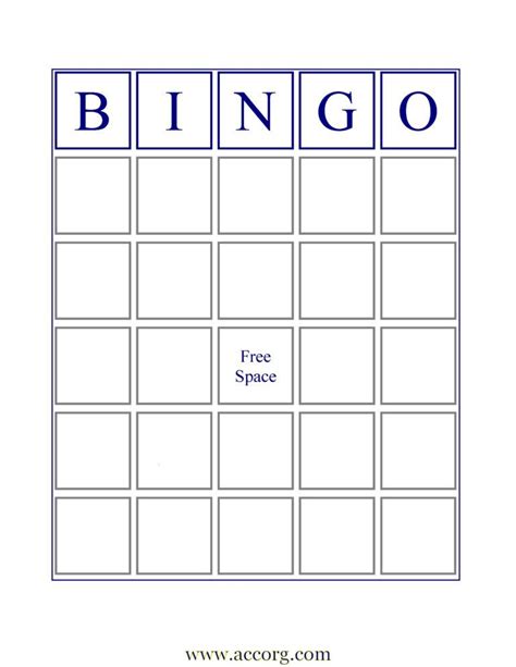 008 Blank Bingo Card Template Ideas Baby Shower Stirring 4x4 In Blank