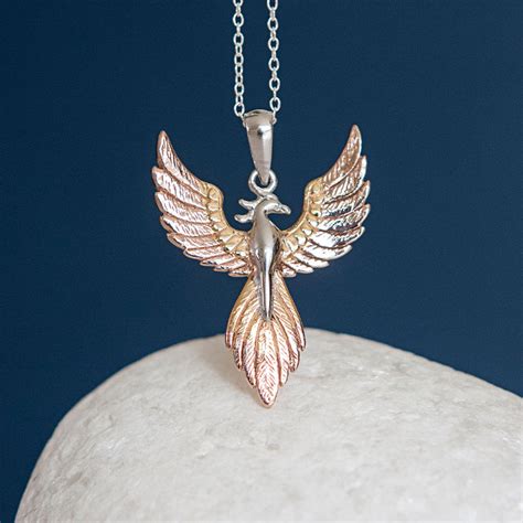 18ct Gold Plated Phoenix Necklace