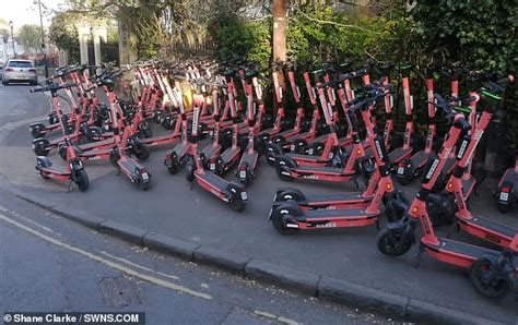 Homeowner In Bristol Wakes Up To Find More Than 100 E Scooters Outside
