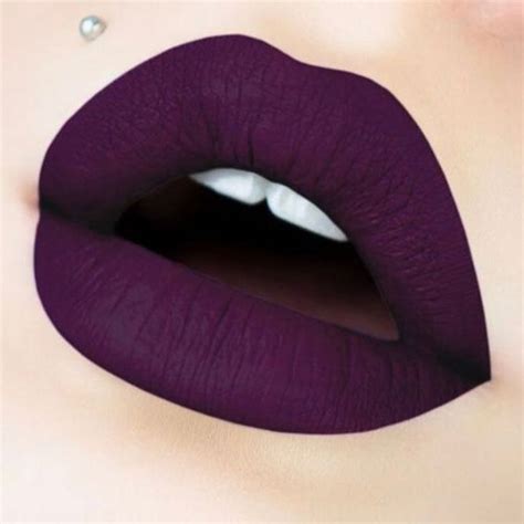 Trending Purple Lipstick Shades For Dark Purple Lipstick Lip