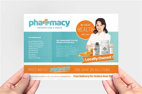 Pharmacy Flyer Template Psd Ai And Vector Brandpacks