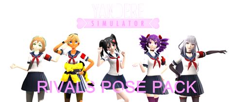 Mmd Yandere Simulator Rivals Pose Pack Dl By 10jmixp On Deviantart