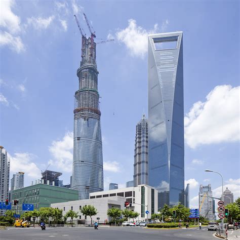 Galería De Shanghai Tower Rascacielos Más Alto De China Alcanza Su