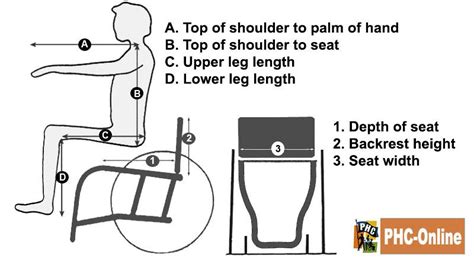 How To Measure For Wheelchair Wheelchair Sizes And Measurements