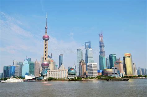 Shanghai Pudong Editorial Photography Image Of City 30799537