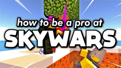 How To Be A Pro At Skywars Roblox Youtube