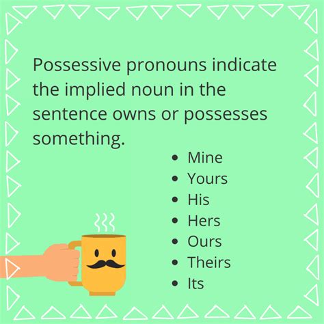 She will bring some jam. Possessive Pronouns Examples and Rules - BKA Content