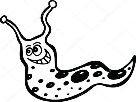 Drawing Of A Cartoon Slug Bug Stock Vector Image By ©prawny 64296795