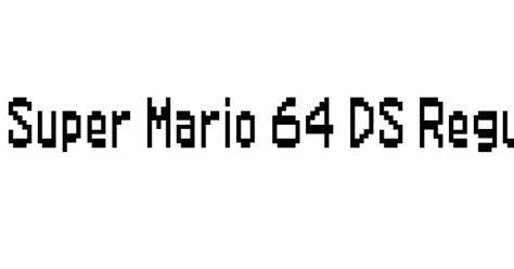 Super Mario 64 Ds Regular