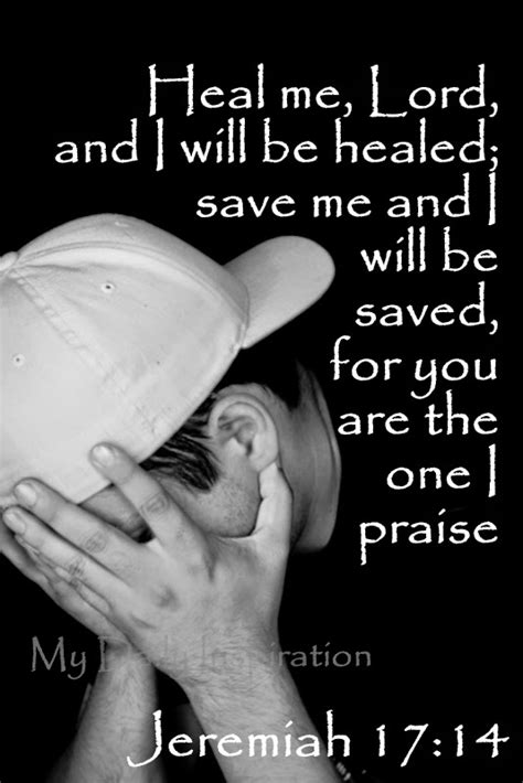 Heal Me Lord And I Will Be Healed
