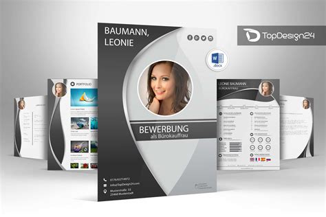 Der erste schritt zum traumjob: Bewerbung Deckblatt Kreativ Vorlagen - TopDesign24