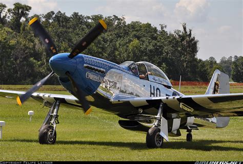 North American P 51d Mustang Untitled Aviation Photo 1614757