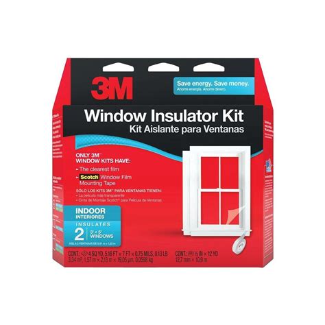 Final choice from home depot. 3M 62 in. x 84 in. Clear Plastic Indoor Window Kit-2120-EP ...