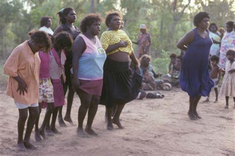 Garawa Women Dancing Aboriginal Initiation Ceremonies Marndiwala