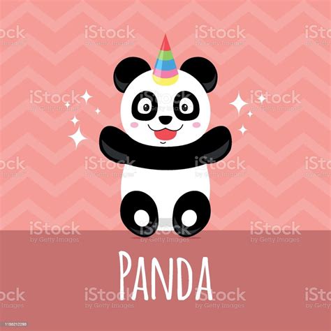 Cute Unicorn Panda Stock Illustration Download Image Now Istock
