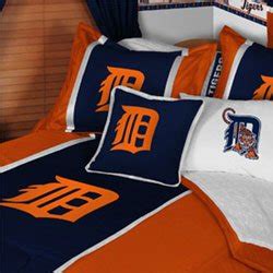 Mlb Detroit Tigers Pc Bed In A Bag Queen Size Bedding On Sale