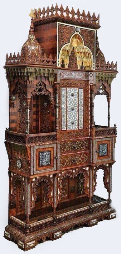 A Cabinet Made By Sultan Abdulhamid Ii C1900 Sultan Abdulhamidin