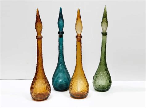 collection of assorted murano glass bottles at 1stdibs