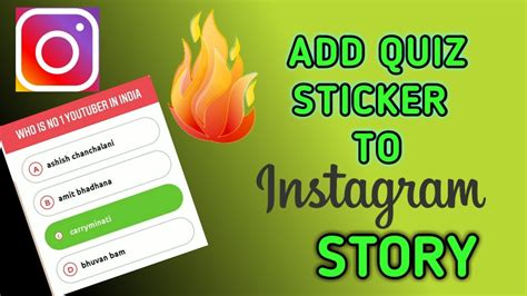 How To Add Quiz Stickers To Instagram Stories Instagram Story Quiz