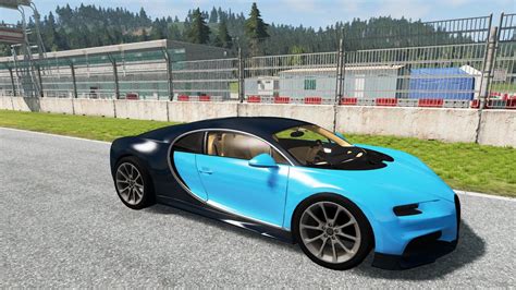 Beamngdrive Bugatti Chiron 2016 Car Show Test Drive Crash 4k