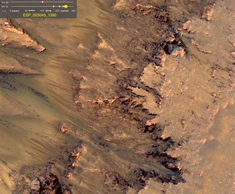 Publican Fotos De Una Enorme Avalancha En Marte Rt