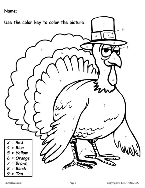 Thanksgiving Coloring Multiplication Worksheets Phototofabulous