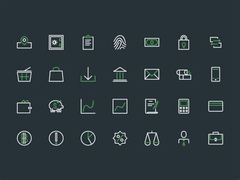 These Bank Icons By Epiccoders Are Available In Ai And Psd Format So