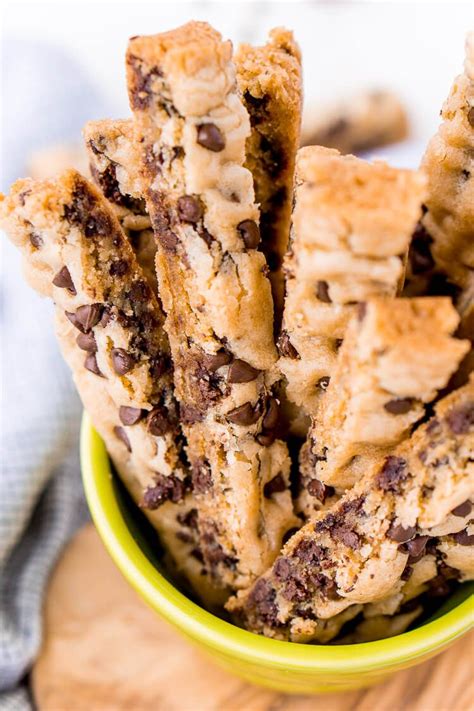 These look correct, but they are too thick and not as delicate as i was expecting. Chocolate Chip Cookie Sticks are a fun twist on classic ...