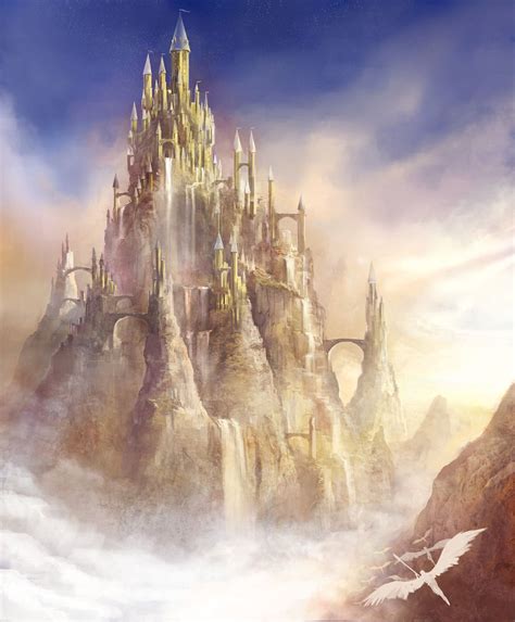 Mountain Peak Castle By Jbrown67 On Deviantart Fantasy Castle