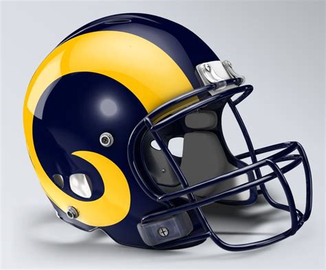 Los Angeles Rams Throwback Helmet Pittsburgh Steelers Helmet