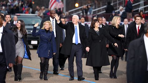President Trump Photos From The Inauguration Vice President Mike Pence And His Wife Karen