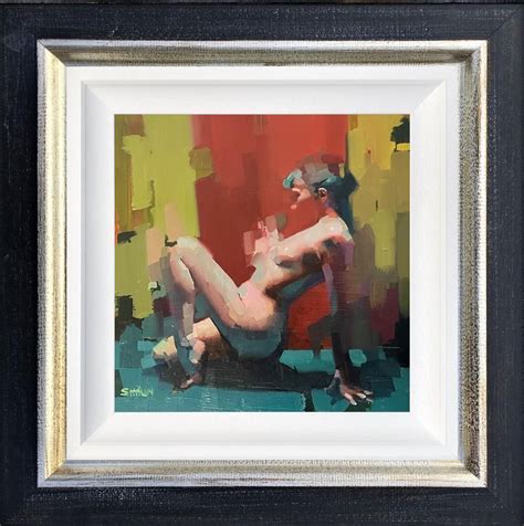 Seated Nude LXXVII Shaun Othen Buckingham Fine Art Publishers Ltd