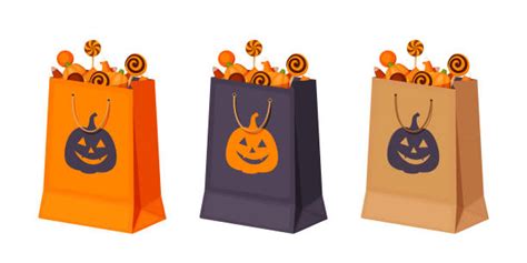 Trick Or Treat Bags Clip Art