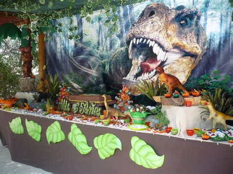 Decoración Temática De Dinosaurios Para Fiesta Infantil Dinosaur